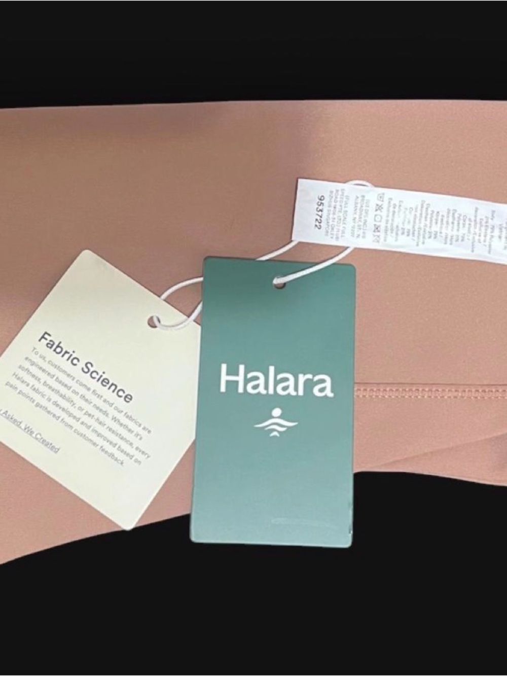 Halara Women's Cargo Slim Pants in Taupe - Picture 3 of 3